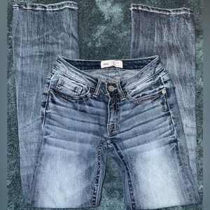 BKE Stella Low Rise Boot Cut Women's Vintage Wash Jeans